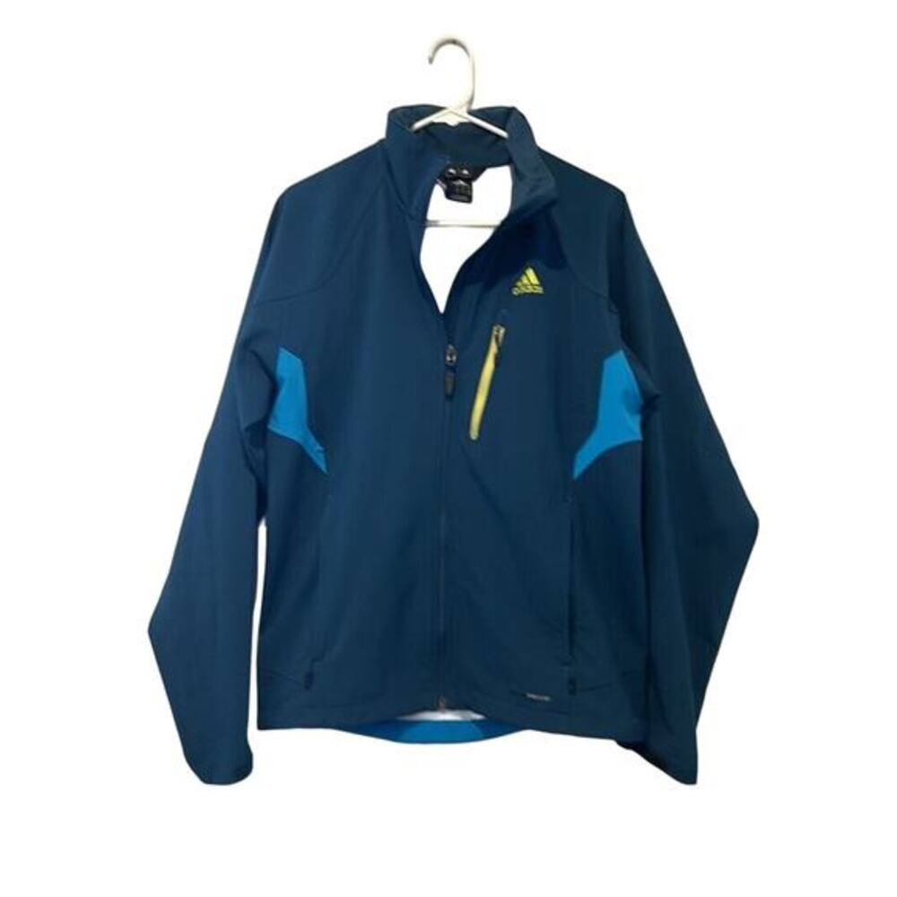Adidas Climaproof‎ Outdoor Shell Jacket Shell Waterproof Warm Soccer Full Zip M